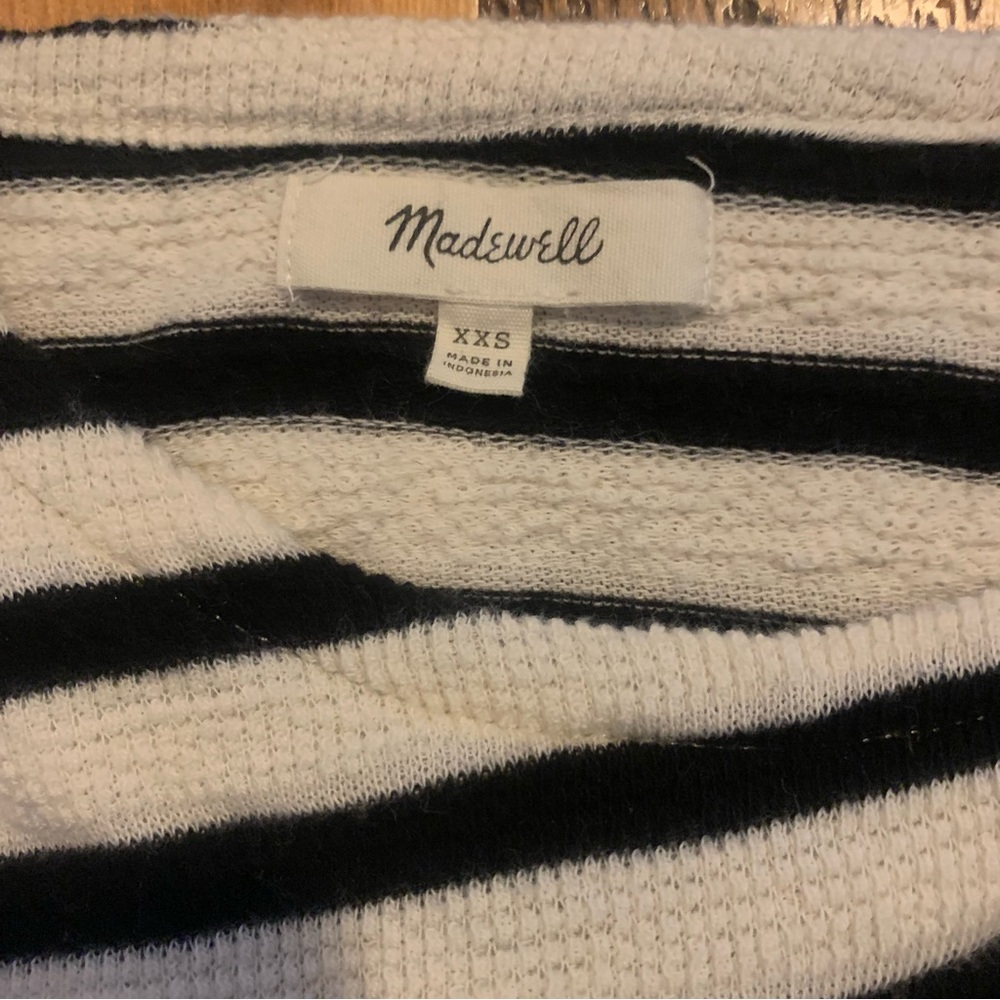 Madewell Striped Knit Top - Picture 2 of 4